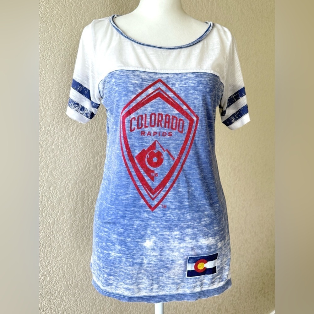 ⚽ Colorado Rapids Women’s Tee – Touch by Alyssa Milano – Size Small